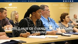 Wheaton College Billy Graham Center – a world hub of evangelism and mission training