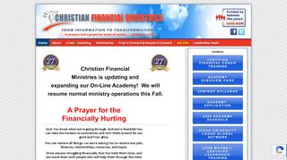 Christian Financial Ministries - Information to Transformation