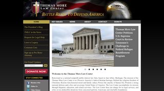 Thomas More Law Center | The Sword and Shield for People of Faith