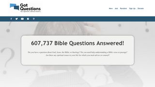 Bible Questions Answered | GotQuestions.org