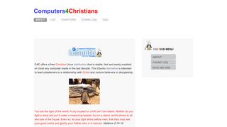Computers4Christians | Christian Linux Distribution
