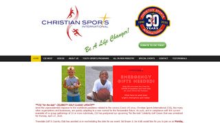 Youth Sports Outreach | Christian Sports International