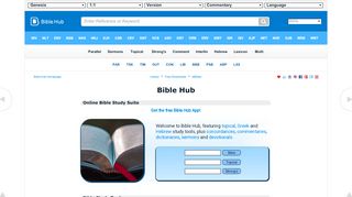 Bible Hub: Search, Read, Study the Bible in Many Languages