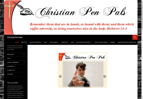 Christian Pen Pals | A dedicated group of people reaching prisoners with the love of Jesus